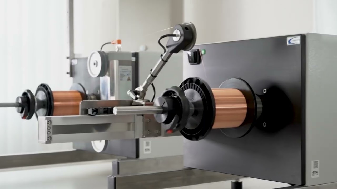 Unwinder and Rewinder | For small spools, thin wires and fine fibers