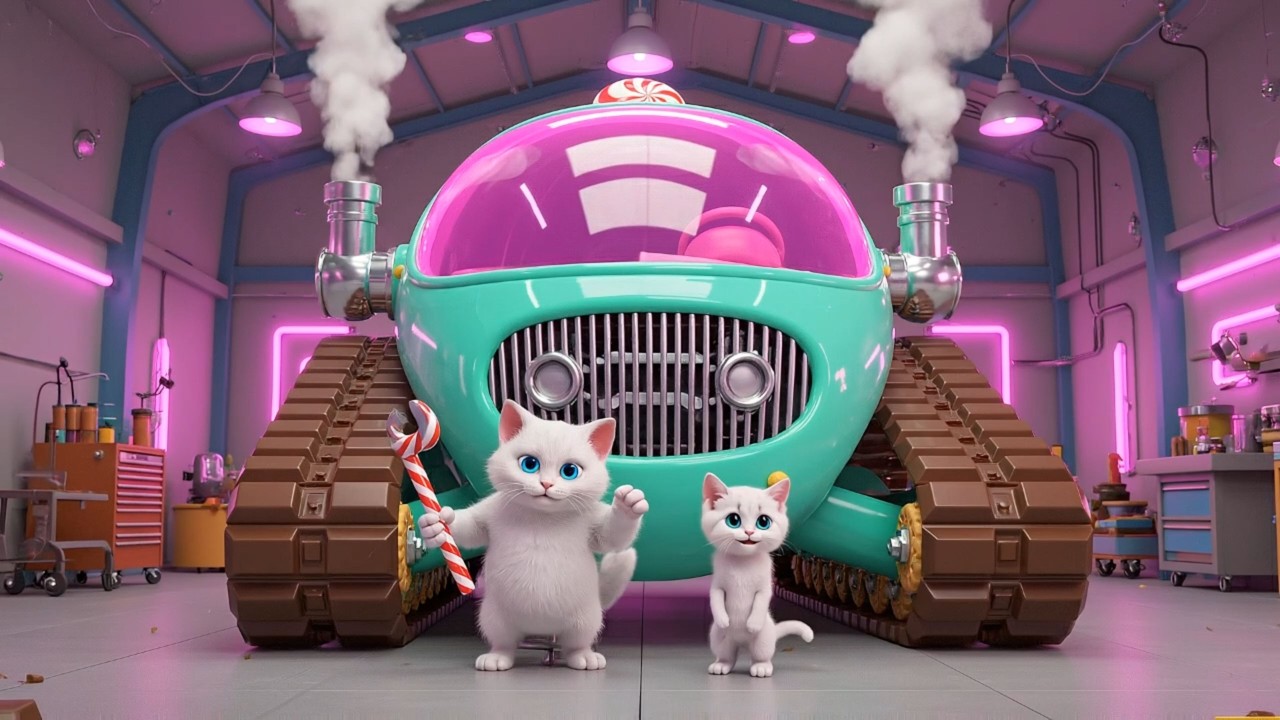 Super Surprise Ep 6: Kitten’s Family Explores Giant Toys