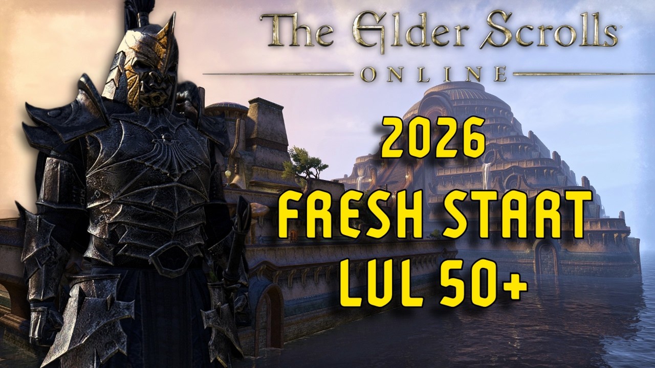 ELDER SCROLLS ONLINE FRESH START IN 2026🍃 HITTING CP160 (ACTUALLY)