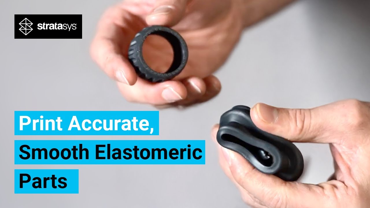 3D Print Elastomeric Parts with High Accuracy and Smooth Surfaces
