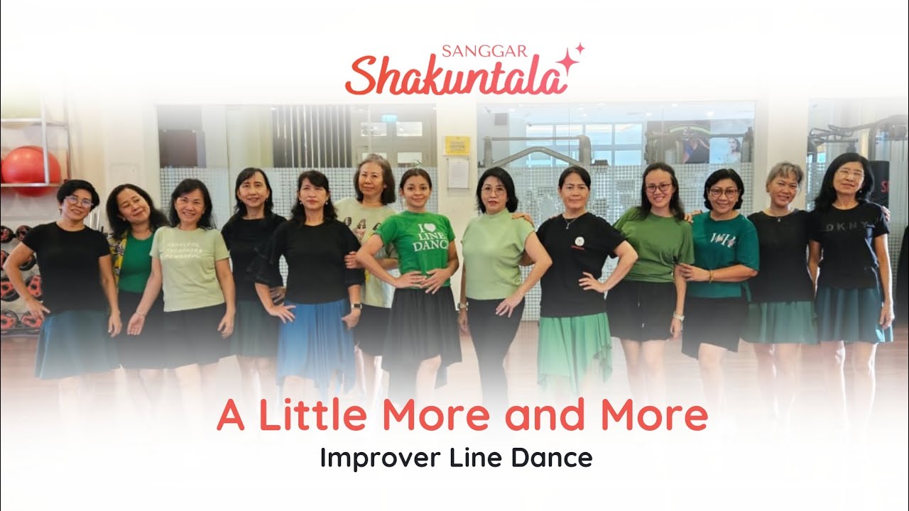 A Little More and More - Improver Line Dance - The Springs Club Class