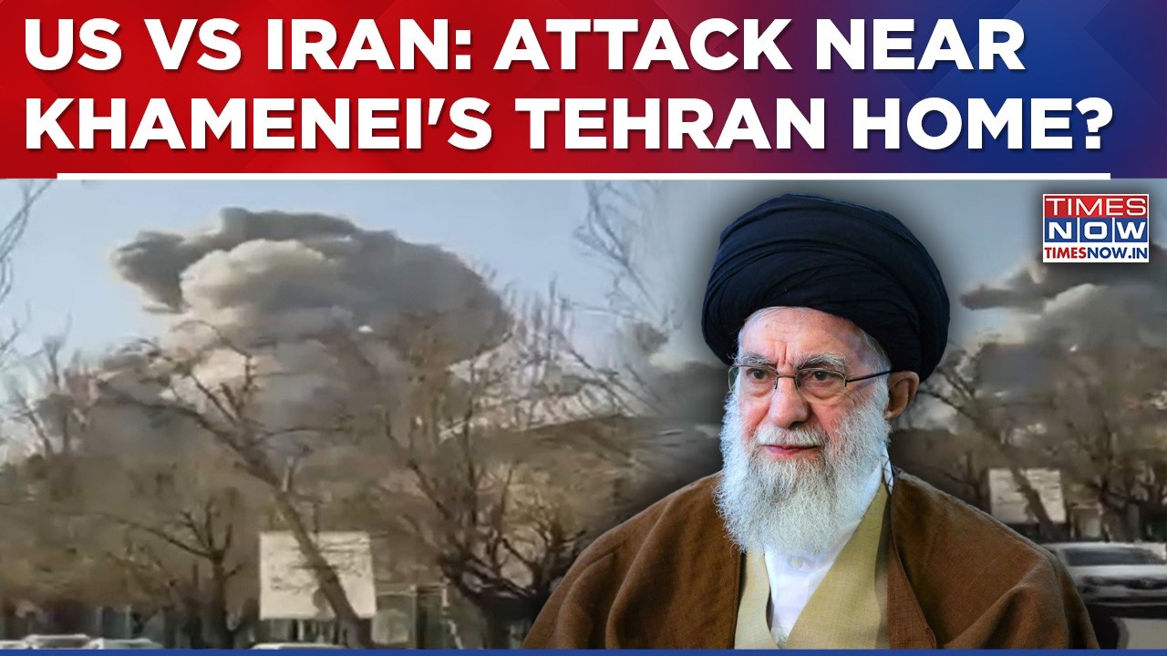 US vs Iran: Khamenei's Tehran Home Under Attack Claim | All Out War In West Asia? | Breaking News