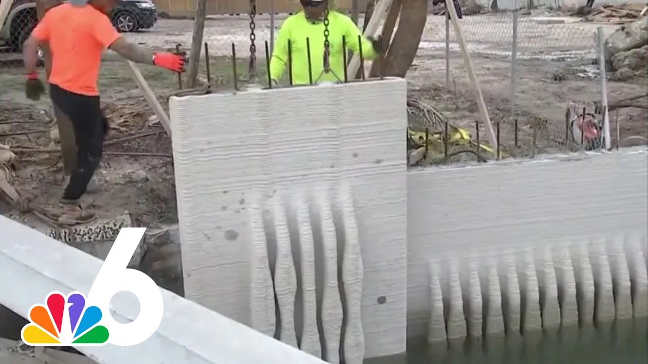 3D printed seawall is being installed in Miami Beach. Here's what it looks like