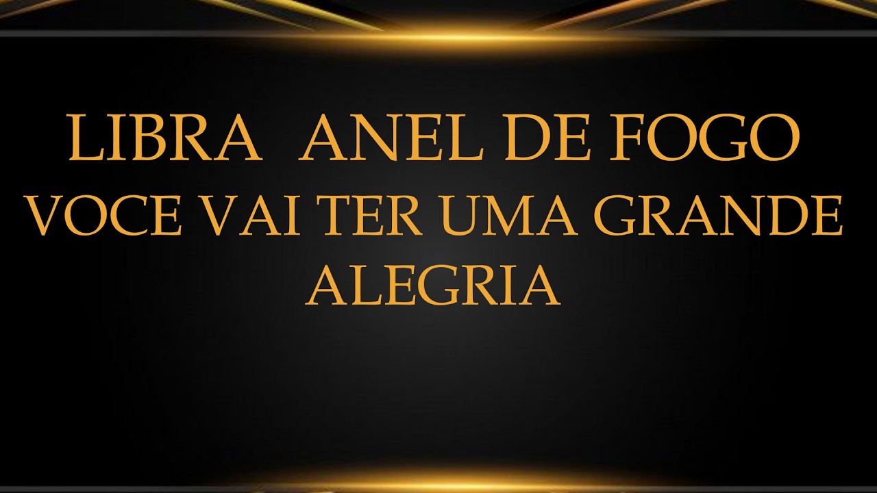 ☀️LIBRA ANEL DE FOGO☀️UMA PROVA DE AMOR INCONDICIONAL DE ALGUÊM QUE JÁ PARTIU