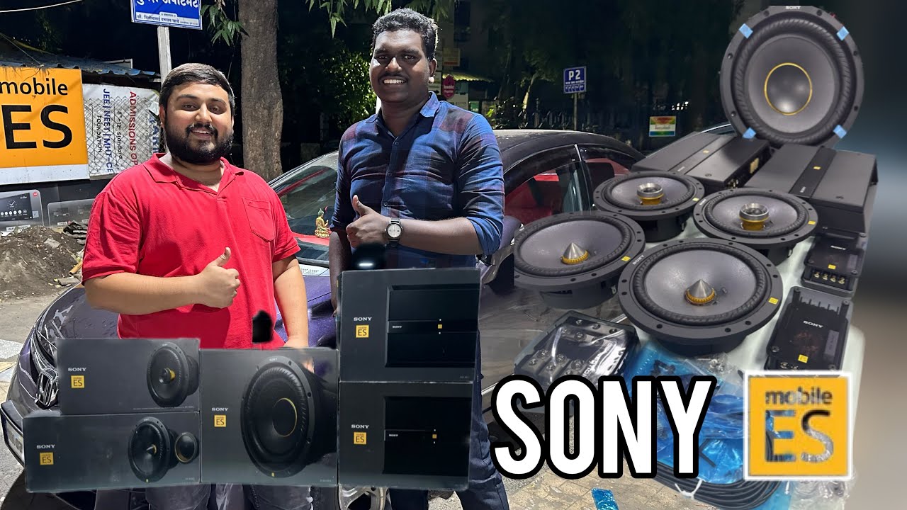 Magical Sony ES Car Audio Setup w/ Bass Control Knob