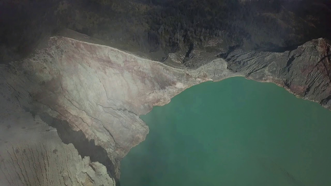 Hell on earth, Kawah Ijen - by Mavic Pro