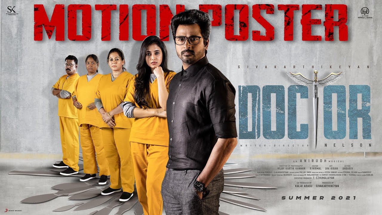 Doctor motion poster diwali special | Sivakarthikeyan | Nelson Dlipenkumar | Anirudh | Archana