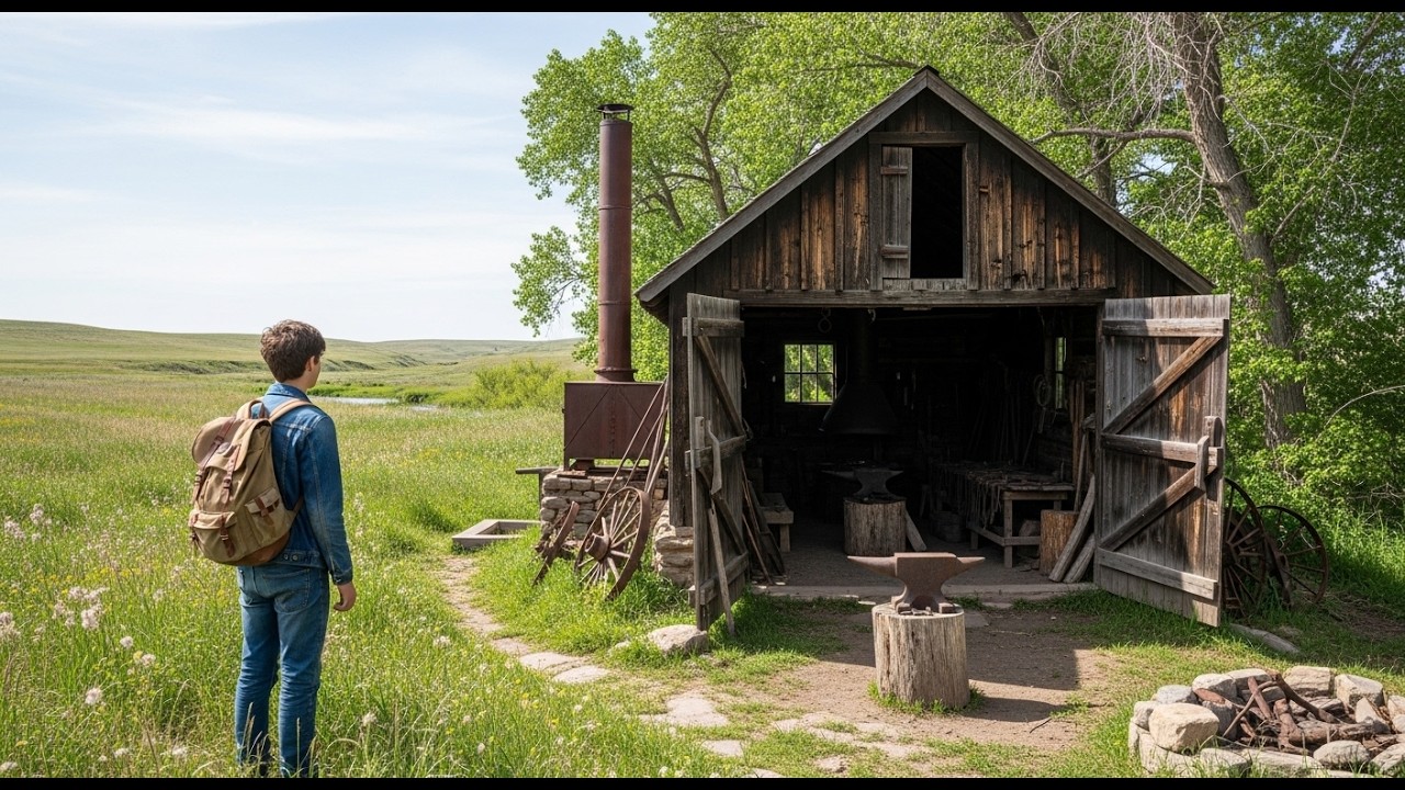 Kicked Out at 17 Orphan Inherits Dusty Blacksmith Shop What He Found Inside Changed Everything