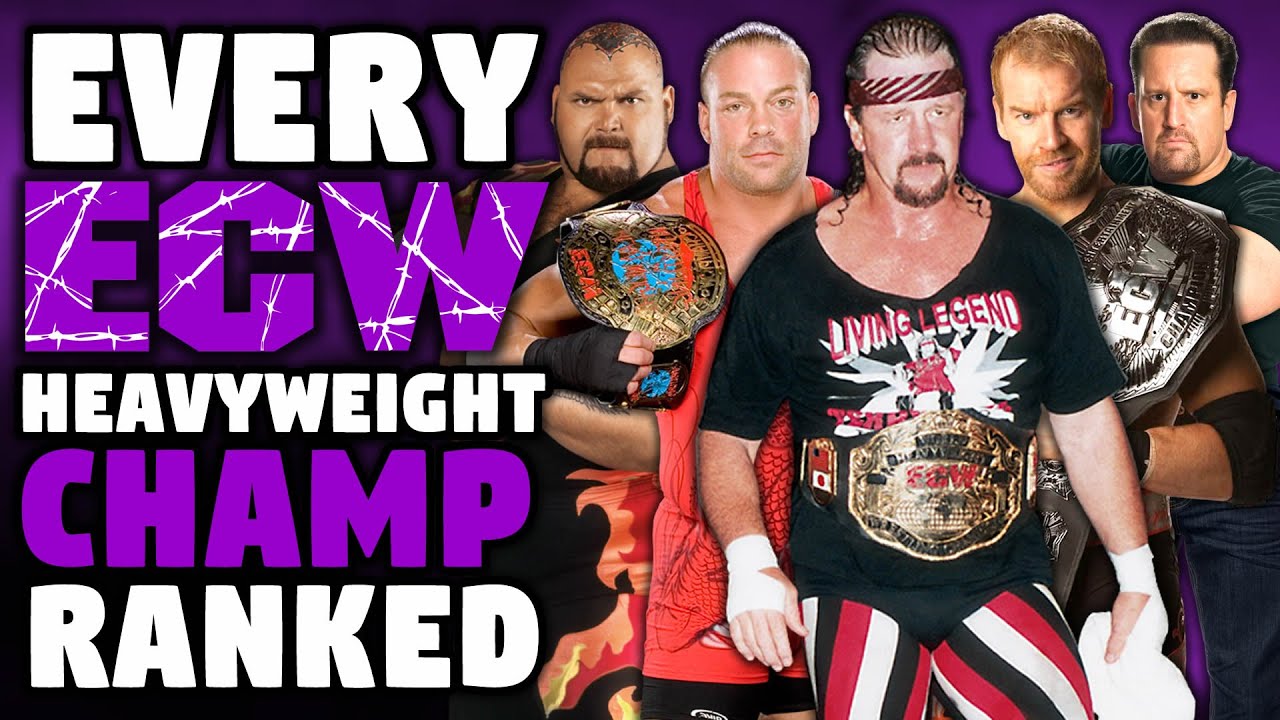 Every ECW World Champion Ranked From WORST To BEST