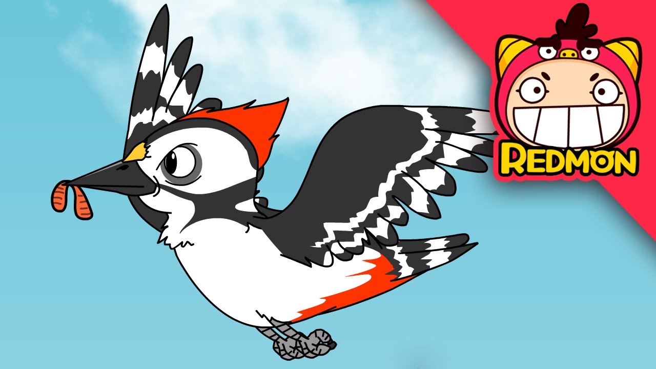 Cobra vs Woodpecker | Animal Battle | 4K cartoon | REDMON
