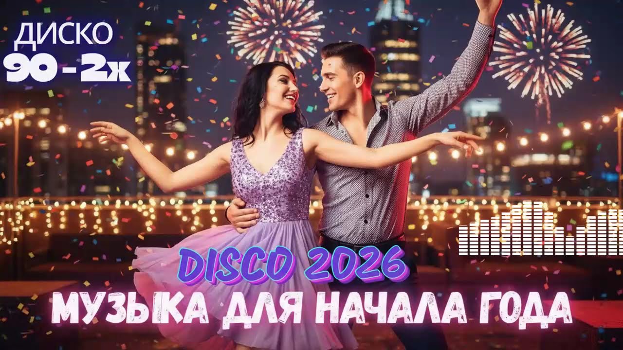 Музыка для лучшего начала года: Абсолютный Disco Dance сборник 80–90-х.