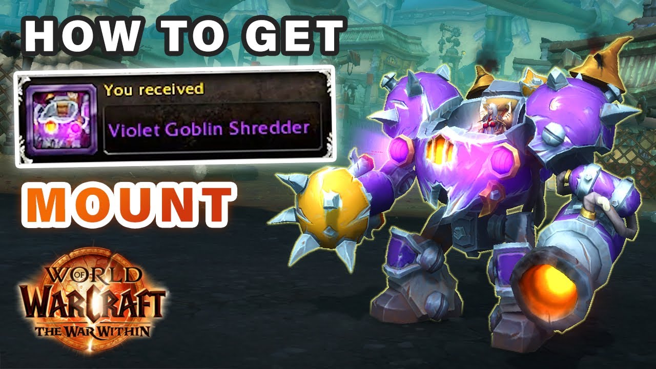 Jak zdobyć wierzchowca Fioletowy Goblin Shredder ► WOW: The War Within