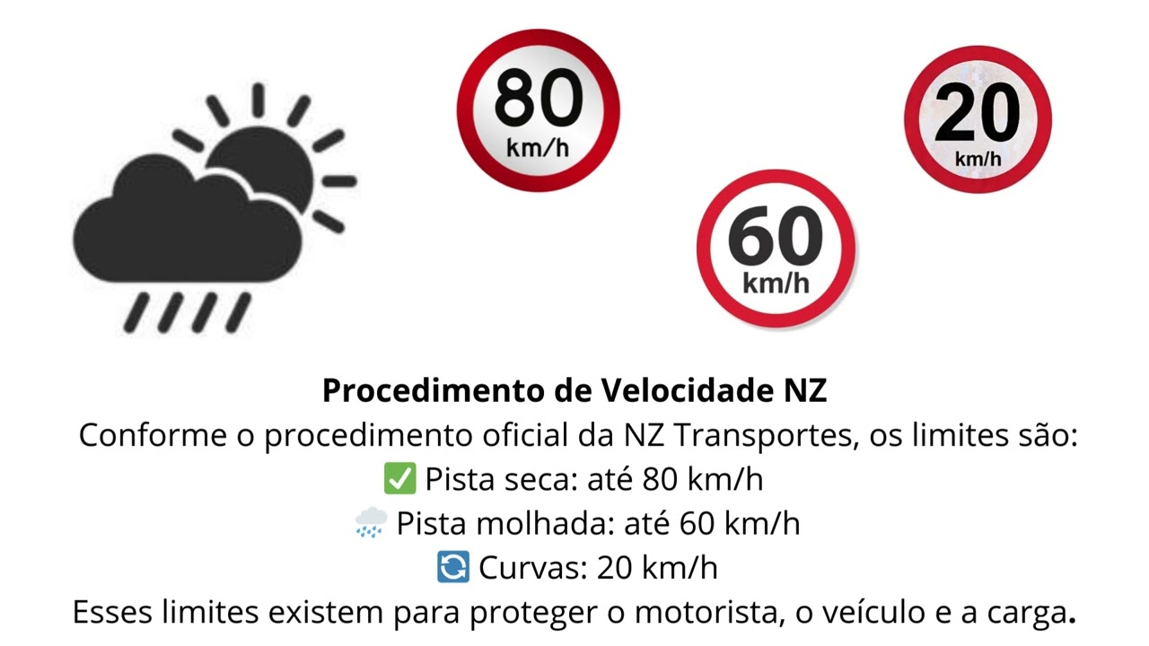 DSS – Curvas Bruscas e Controle de Velocidade NZ Transportes