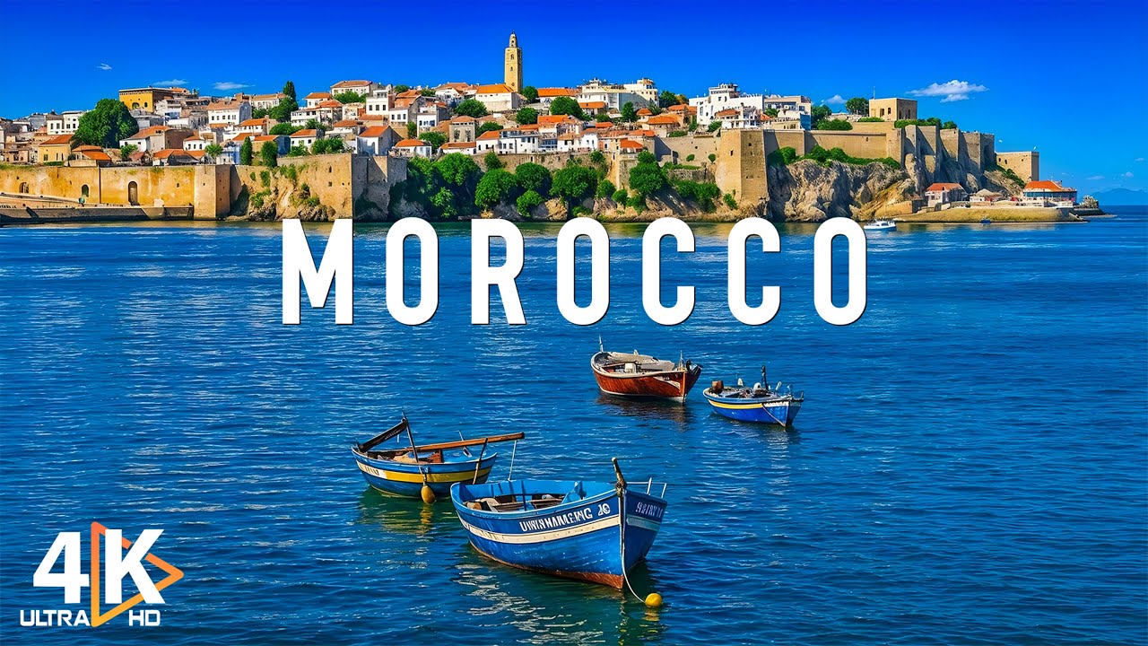 Summer in Morocco 4K - A Journey Through Vibrant Cities & Timeless Deserts - VIDEO 4K UHD