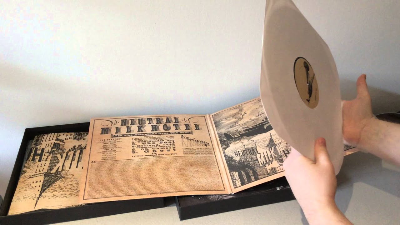 Neutral Milk Hotel vinyl boxset UNBOXING unintentional ASMR possibly