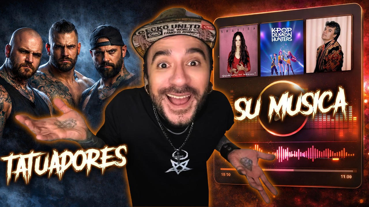 QUE ESCUCHAN LOS TATUADORES AL TATUAR ? // TATTOO MUSIC FEST DIA 1