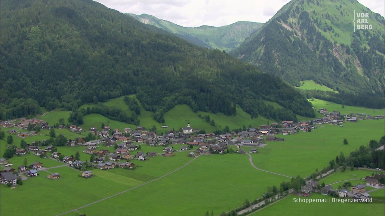 Vorarlberg von oben, Schoppernau