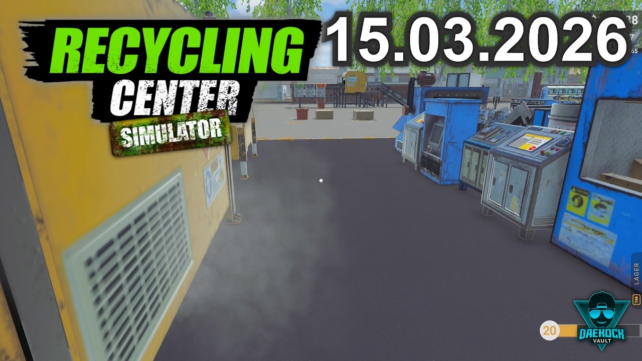 Recycling Center Simulator [DE] ⚙️ DLC! Jetzt Maschinen bauen & starten!