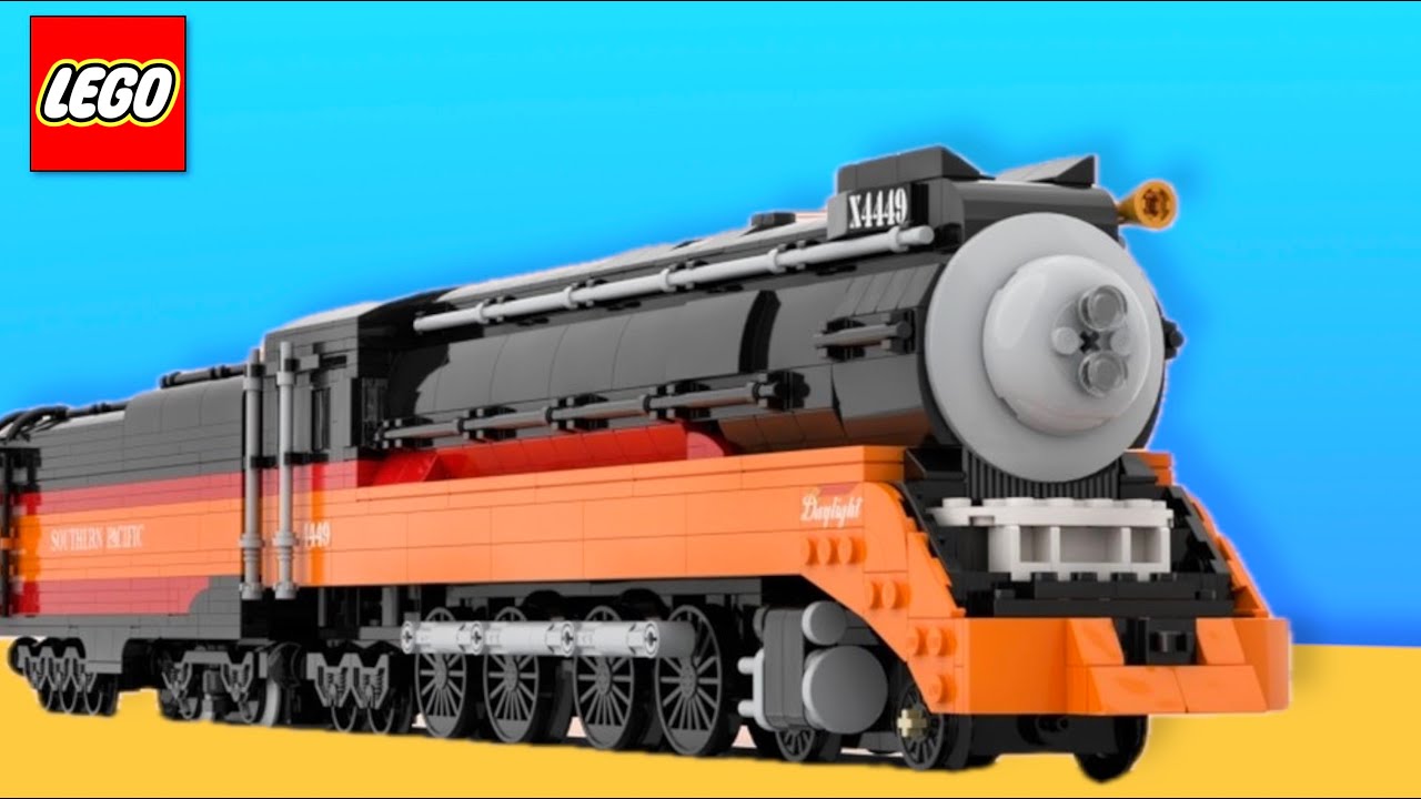 Лучшие поезда LEGO, о которых вы никогда не слышали... (построены фанатами, а не LEGO)