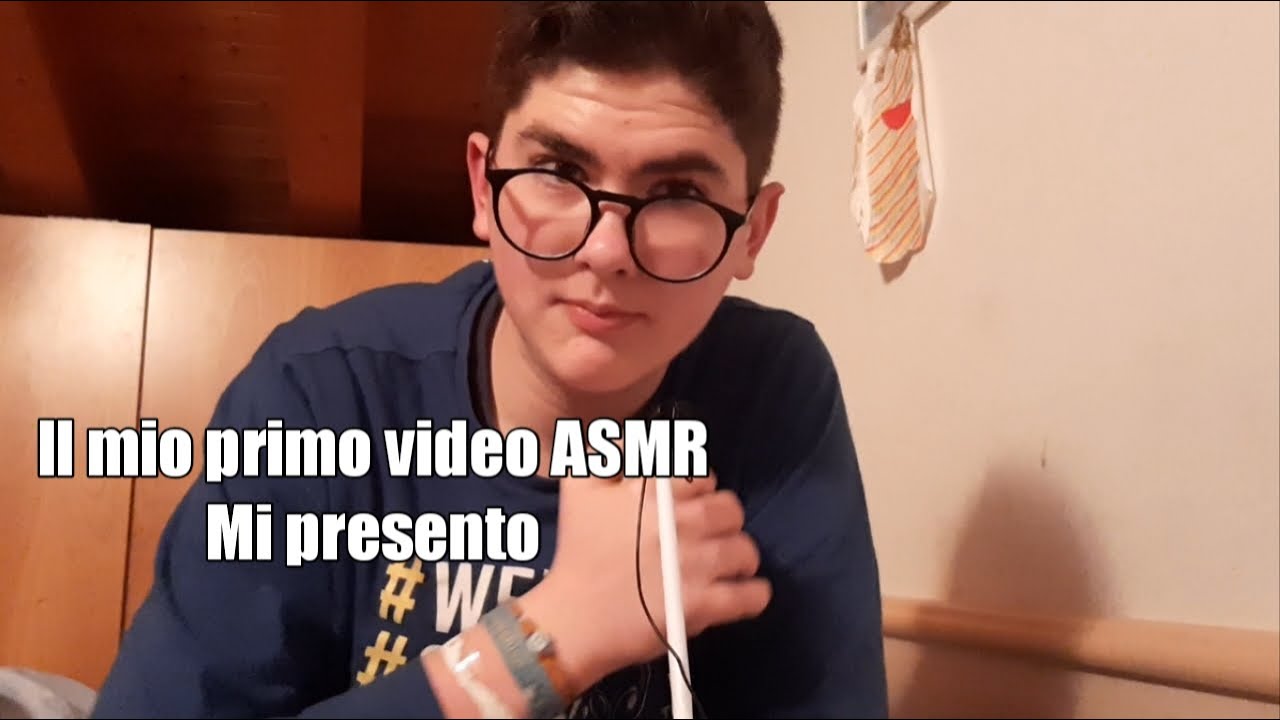 Il mio primo video ASMR, mi presento-Bubble ASMR