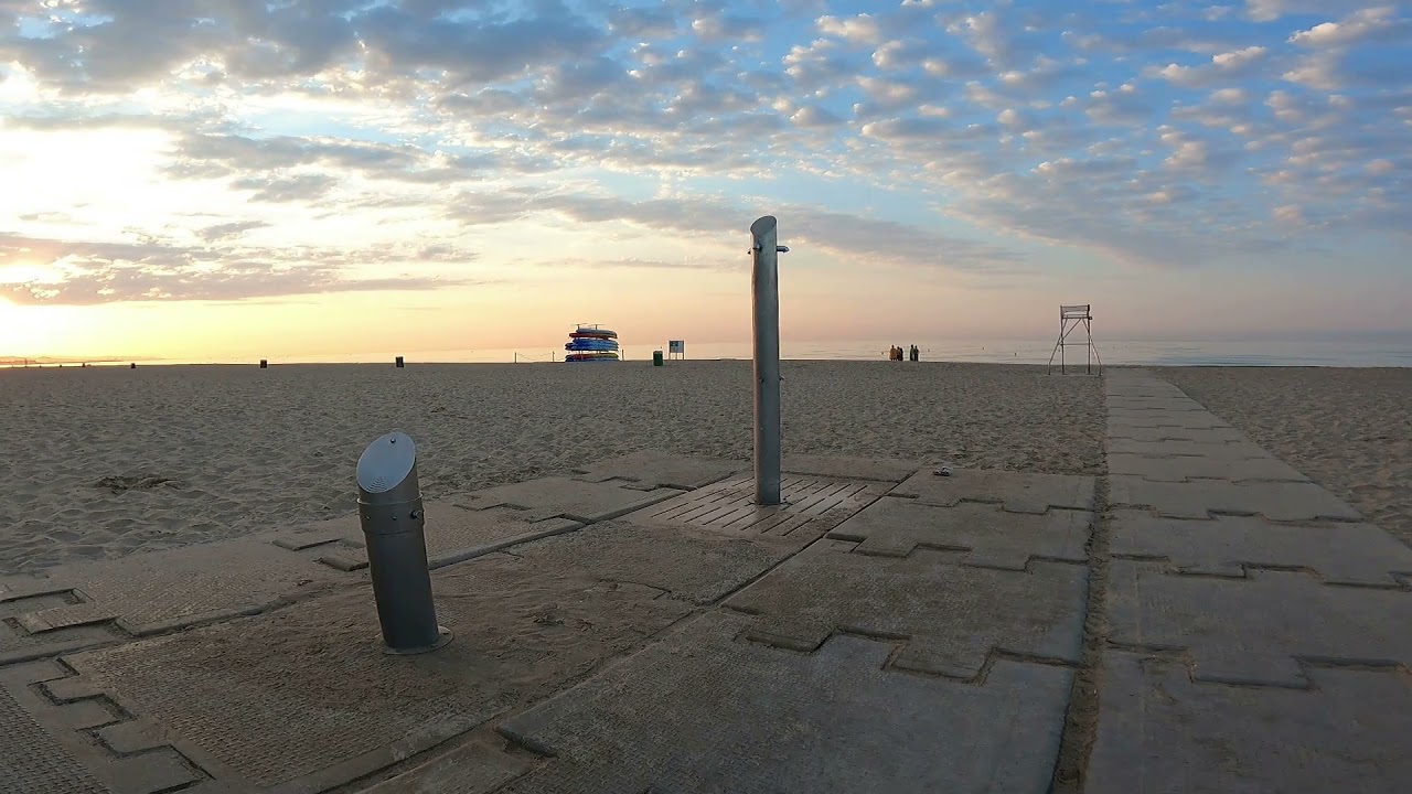 Playa de Creixell,Tarragona Spain 07.2021