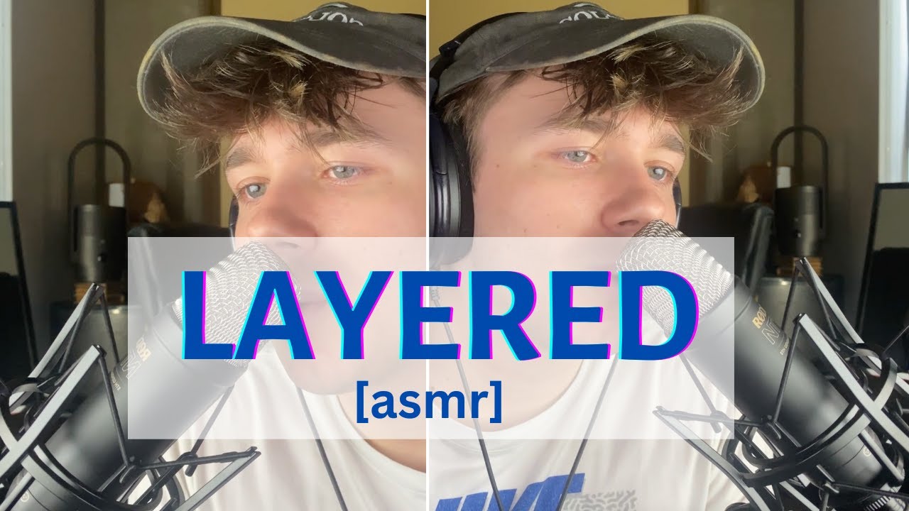 ASMR | layered ear to ear inaudible whispers to get TINGLES