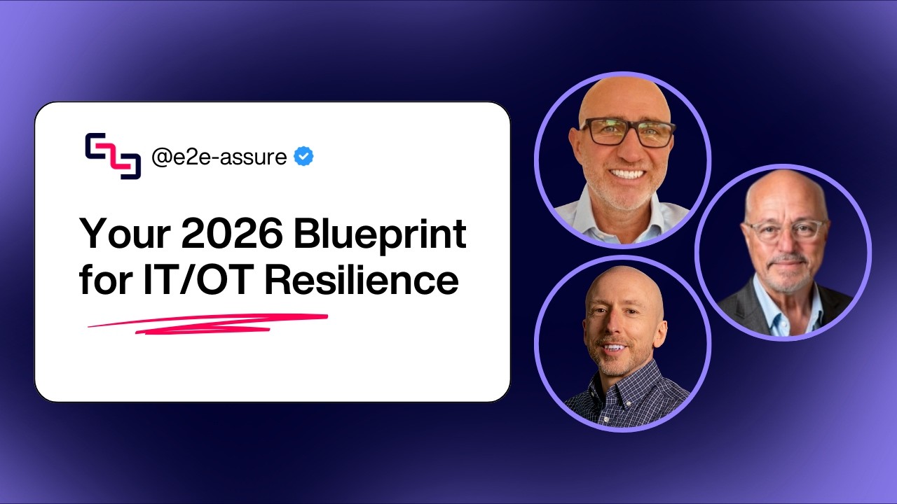 Your 2026 Blueprint for Connected IT & OT Security Operations