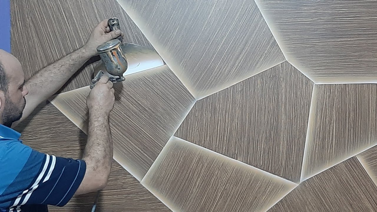 خدعة الديكور الخشبي المضيئThe luminous wooden decor trick