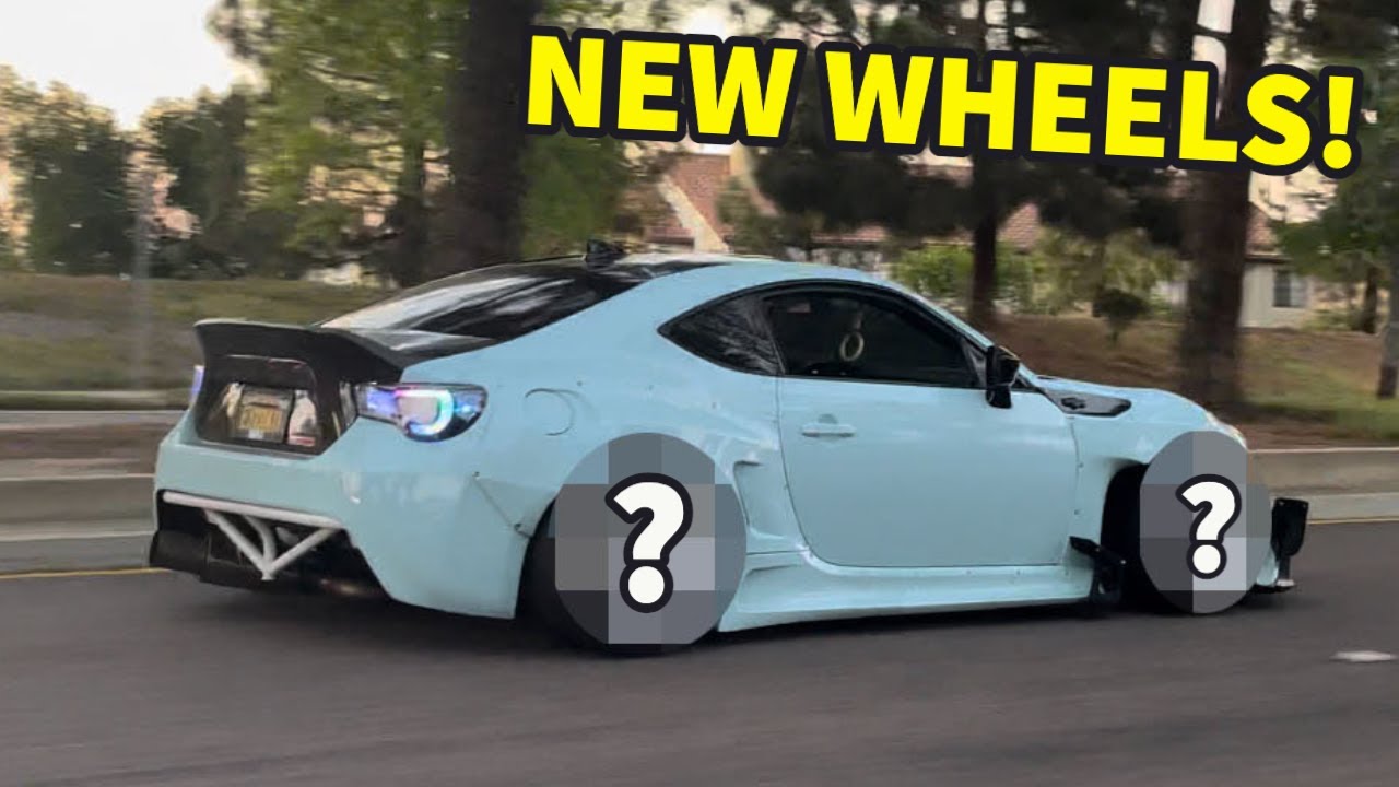 НОВЫЕ КОЛЕСА для моего Rocket Bunny V3 FRS!