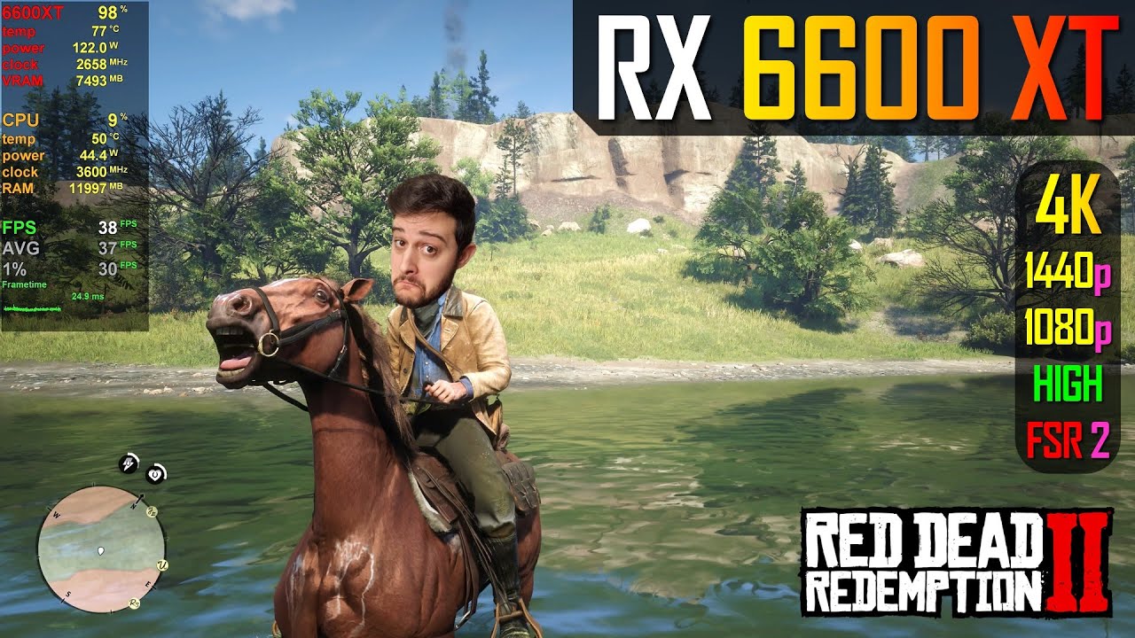 RX 6600 XT - Red Dead Redemption 2
