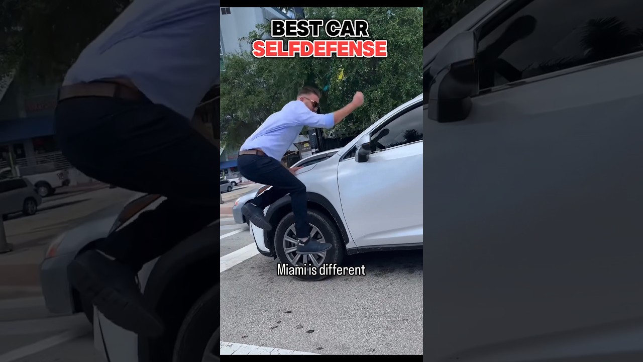Best car selfdefense🥋 #car #boxing #kungfu