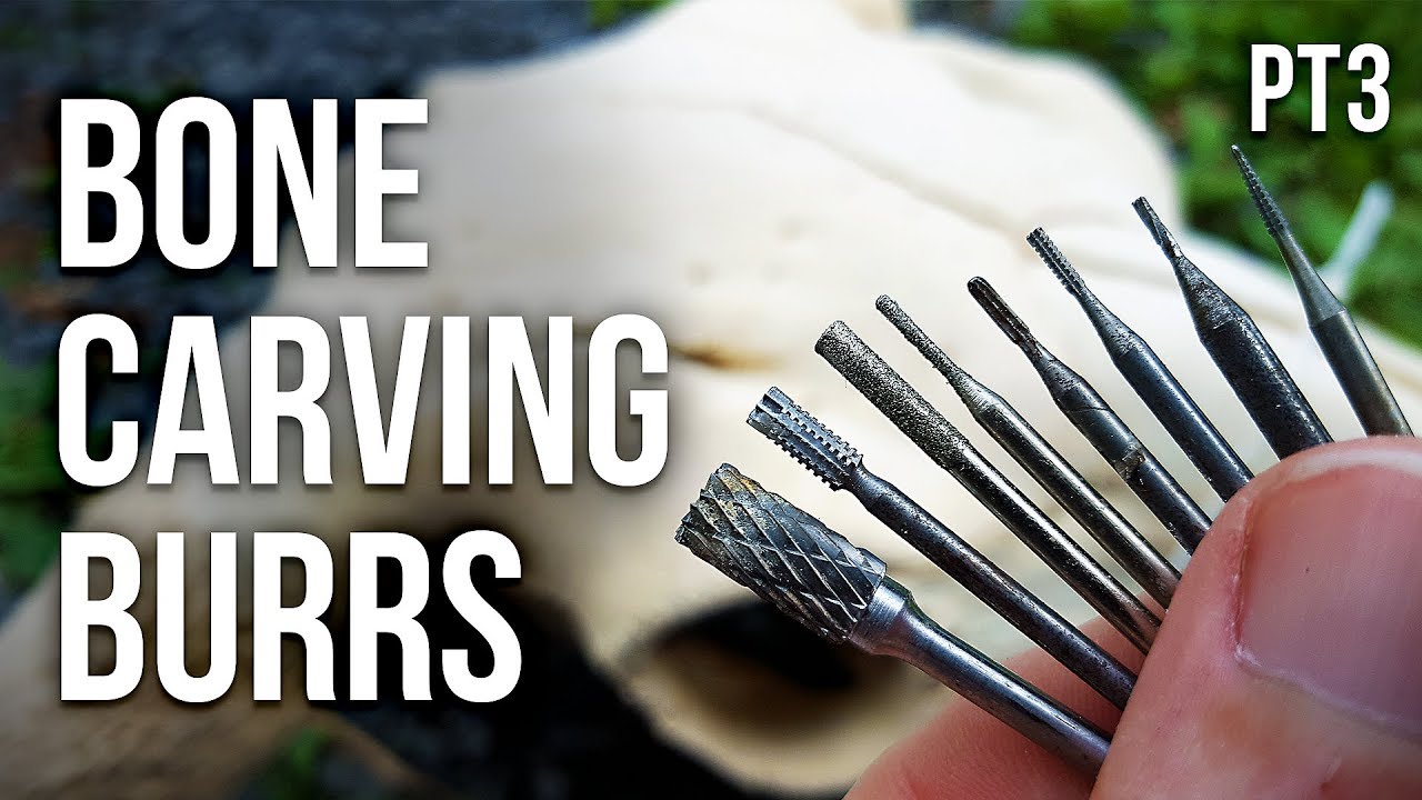 Bone Carving Burrs Tutorial Part 3 (Cylinder Burrs)!
