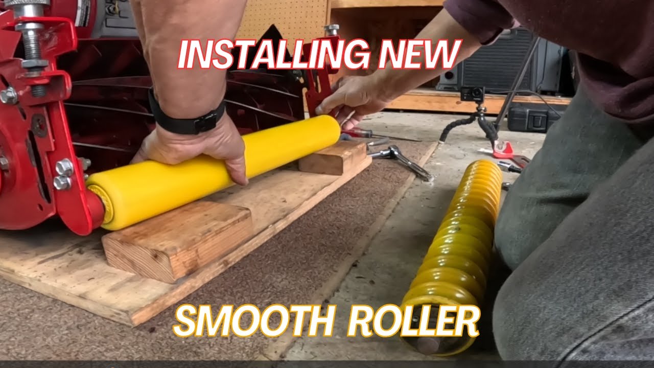 Front roller Swap and replacing parts on McLane 20 inch greenskeeper