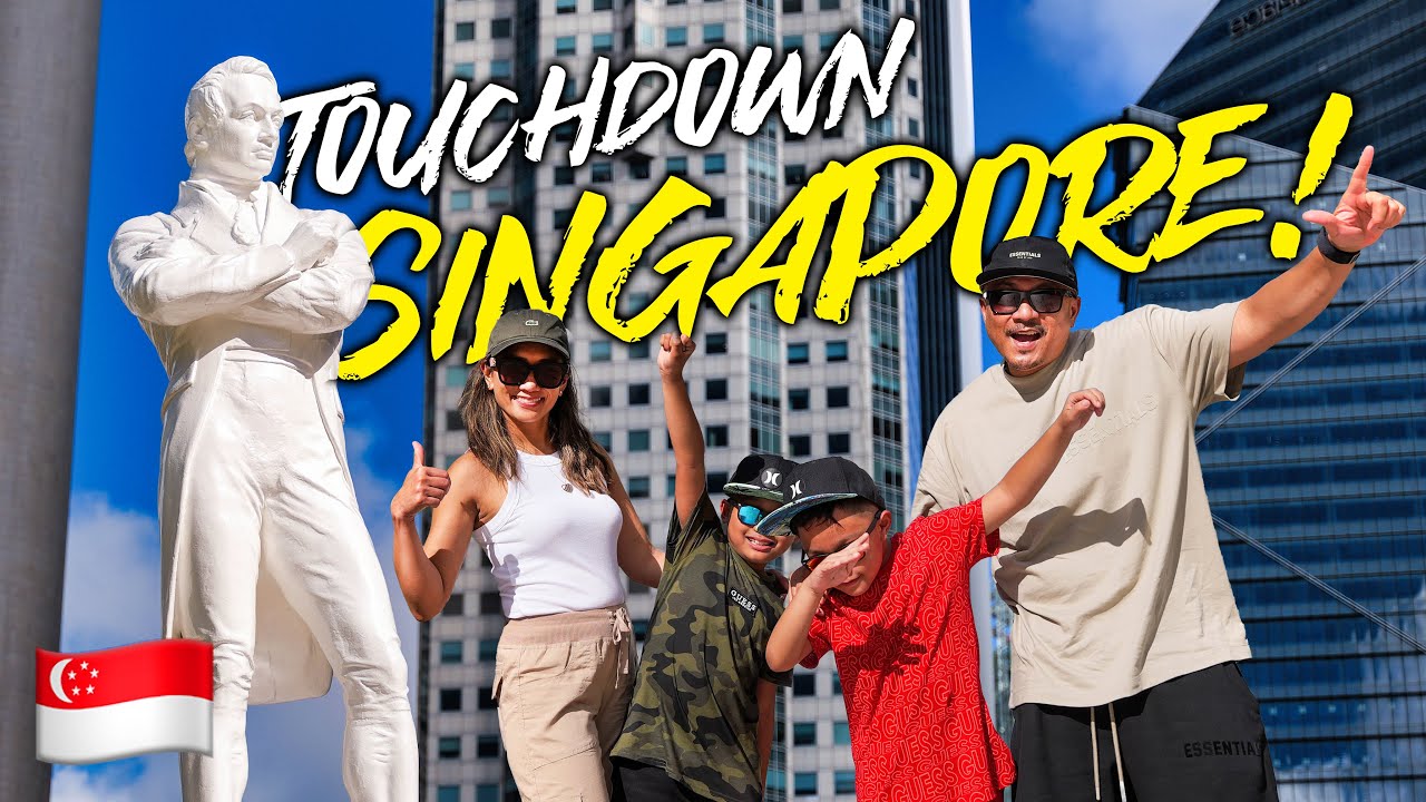 First Impressions of SINGAPORE 🇸🇬 (Old Airport Road Food Centre & Sir Stamford Raffles) | VLOG 5