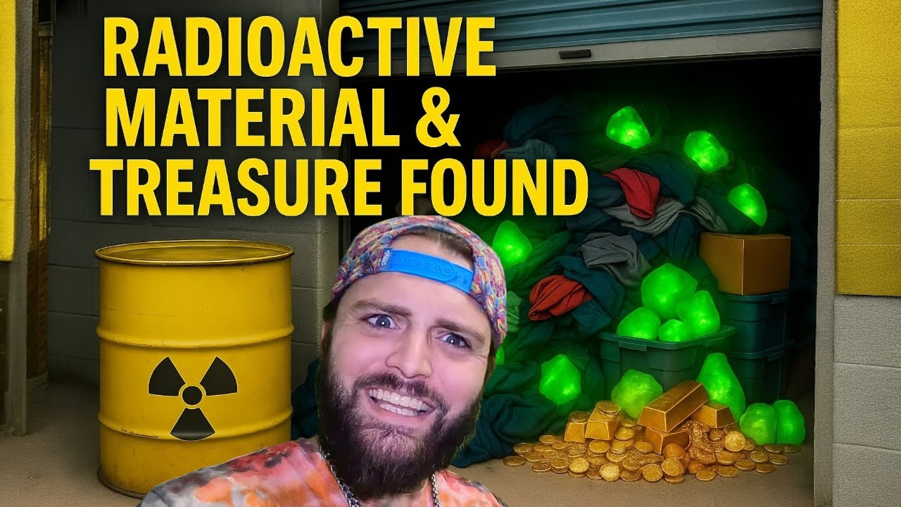 I Found Something RADIOACTIVE in This Storage Unit…(Gold & Collectibles Too!)