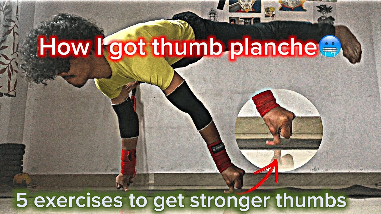 Do this to learn thumb planche👍