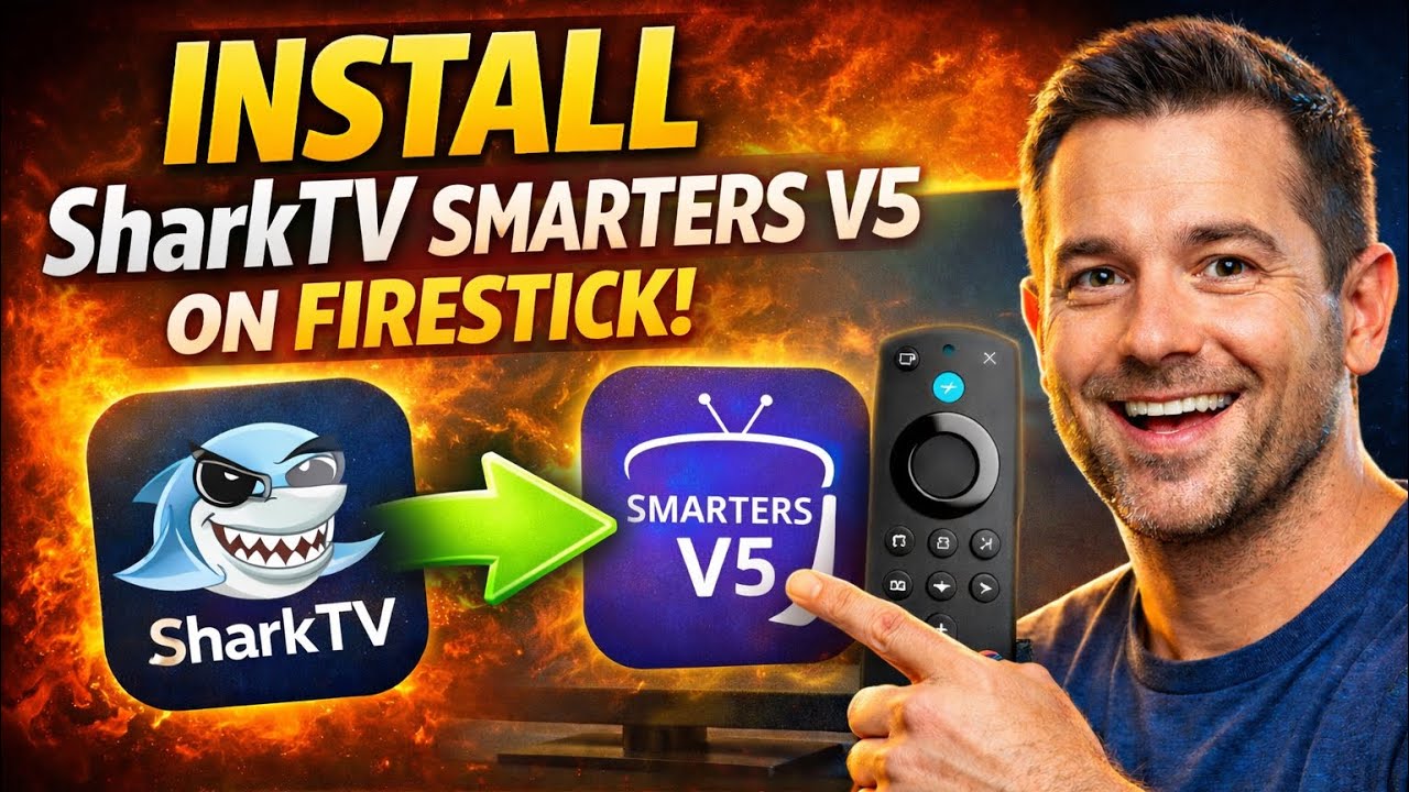 How to install SharkTV Smarters V5