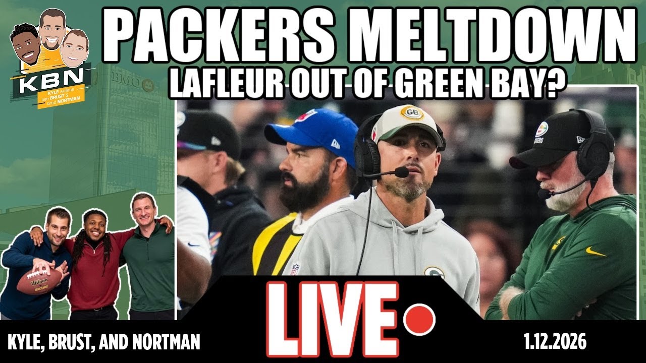 LIVE: Are the Packers RUNNING OUT of Options? | Is Matt LaFleur REALLY a Top-5 Coach?