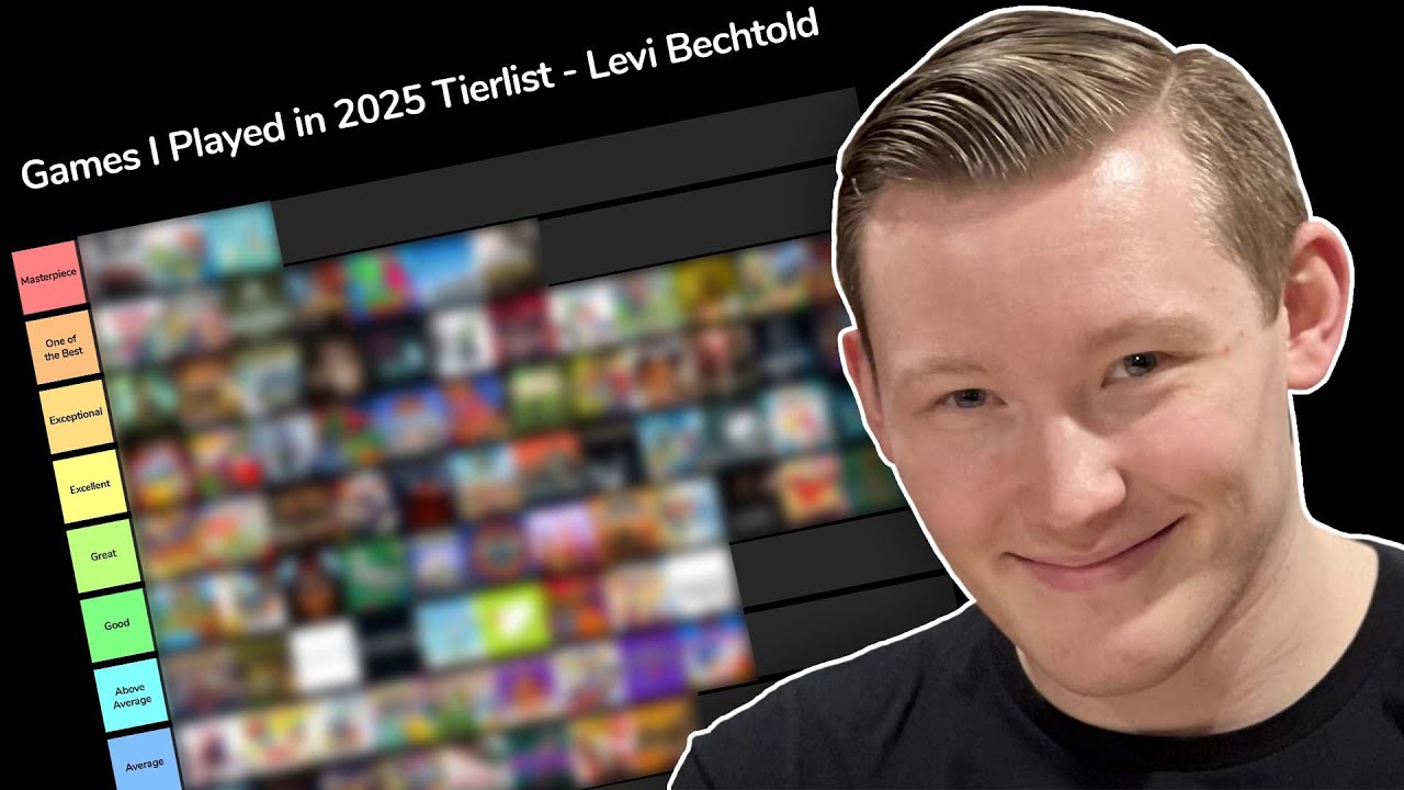 Ranking Every Game I Played in 2025