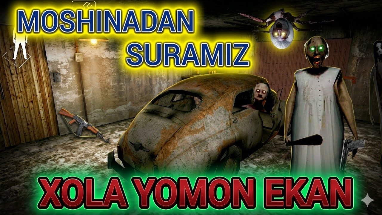 Granny 1 Revamp // Toğo yomon ekan // Moshinadan suramiz // #uzbekchaleysplay
