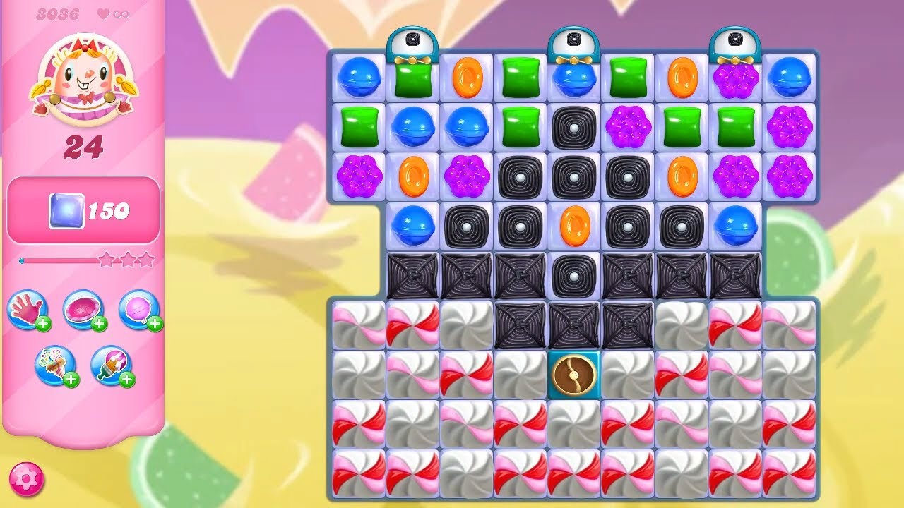 Candy Crush Saga LEVEL 3036 NO BOOSTERS