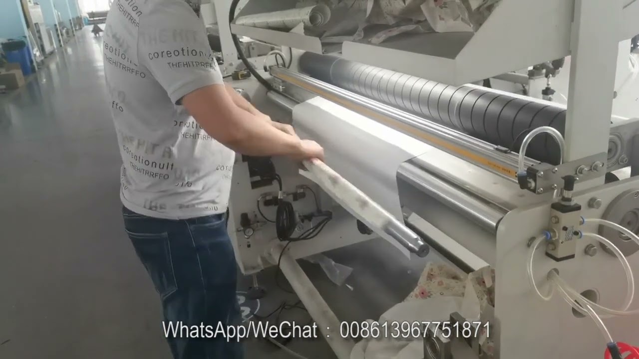 gift paper rewinding machine small roll