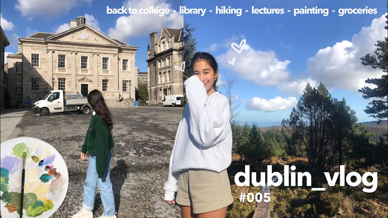 dublin diaries | first week back to college!