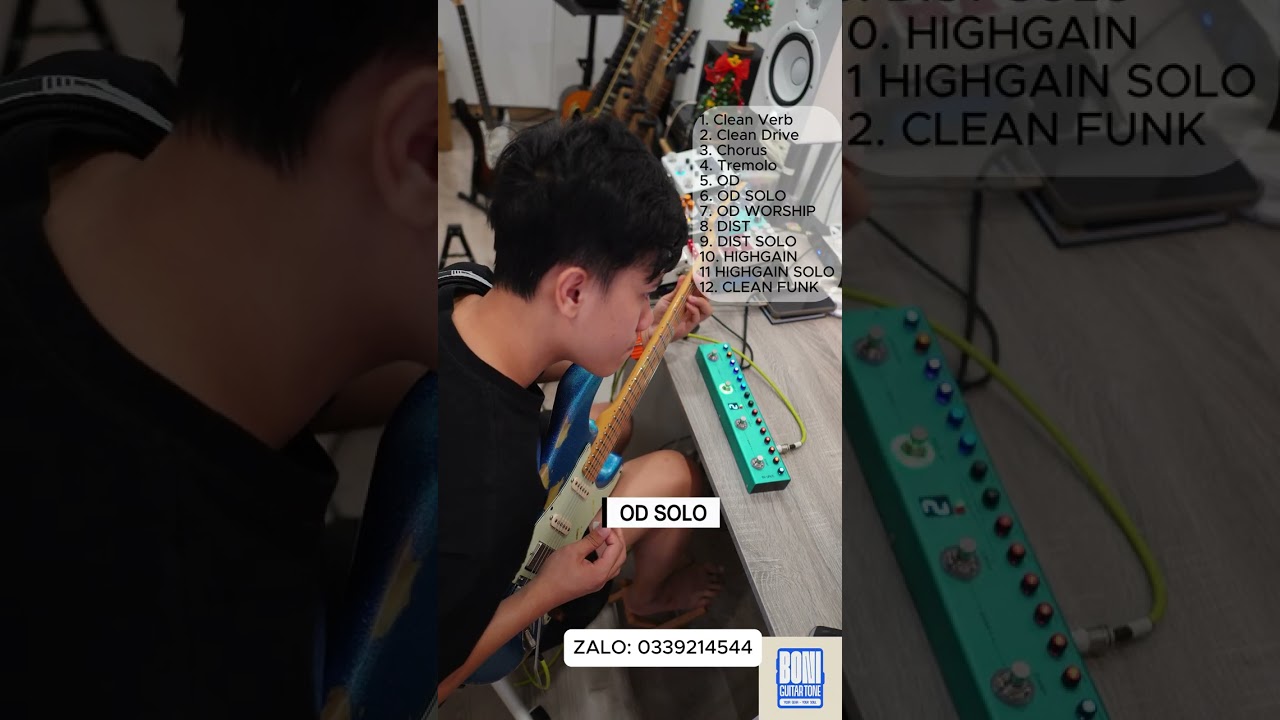 DEMO PRESET TANK G - Bộ Tiếng Tank G m vave