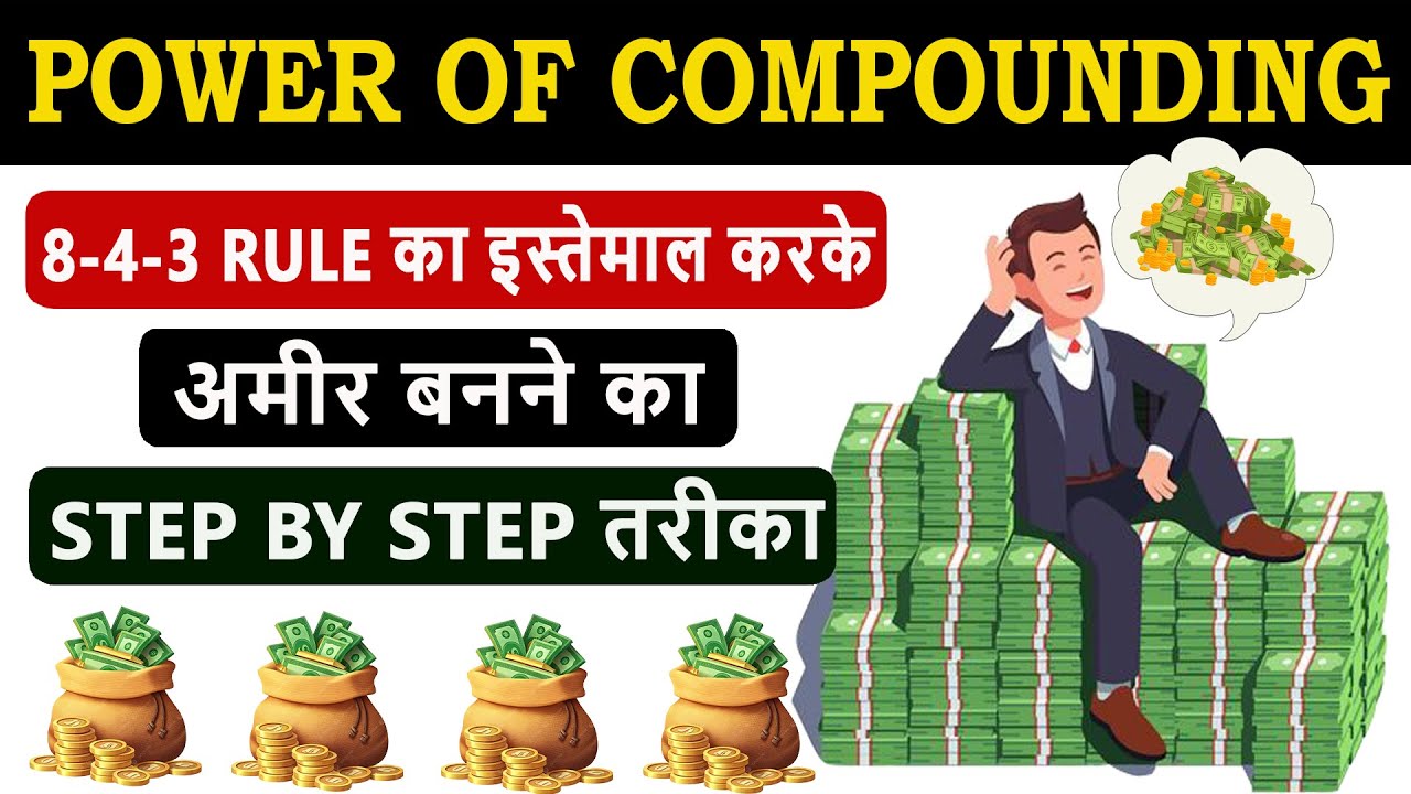 POWER OF COMPOUNDING | 8-4-3 RULE OF COMPOUNDING | 8 Years Investment Plan | How to Become Crorepati