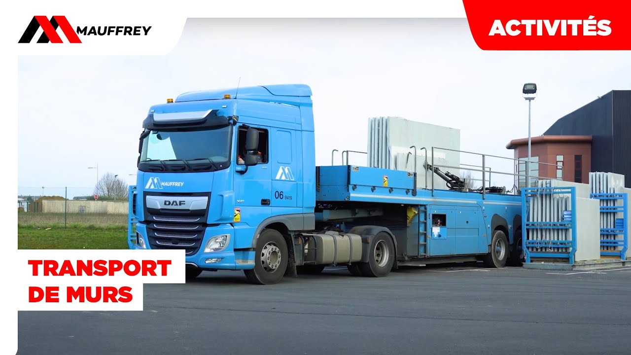 Transport de murs - Activités Mauffrey