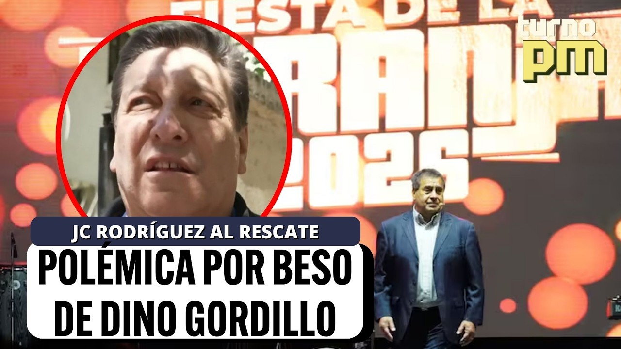 Julio César Rodríguez DEFIENDE a DINO GORDILLO por polémico beso a menor de edad: 