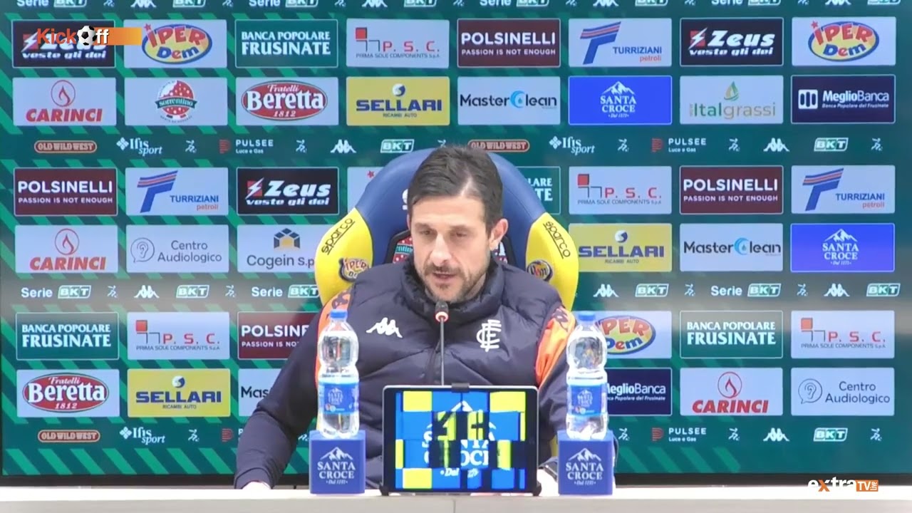 Frosinone-Empoli 2-2, Dionisi: 