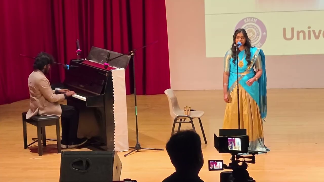 Lydian Nadhaswaram & Amirthavarshini Performing in Singapore. 