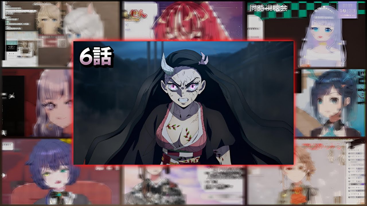 鬼滅の刃 遊郭編 6話  | Kimetsu no Yaiba S2 Episode 6 Vtuber 反応集